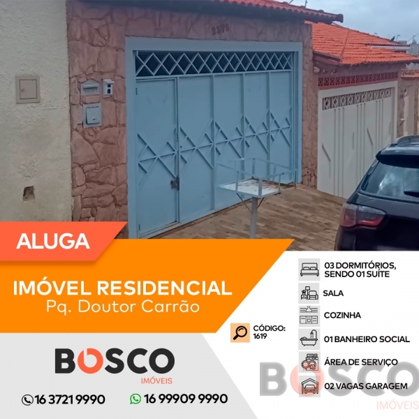 Alugar casa parque doutor carrao em franca